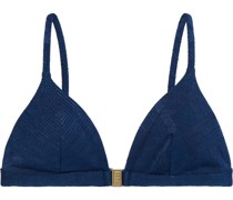 Clarity Triangel-Bikini-Oberteil aus Stretch-Jacquard