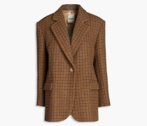 Jenna karierter Blazer aus Tweed