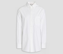 REDValentinoGestuftes Hemd aus Point d'Esprit und einer Baumwollmischung