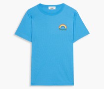 T-Shirt aus Baumwoll-Jersey mit Print