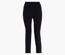 Mel eng geschnittene Cropped Hose aus Crêpe