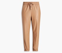 Dalton Karottenhose aus Kunstleder