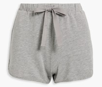 Blair melierte Pyjama-Shorts aus Jersey