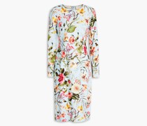 Grae Kleid aus Crêpe mit floralem Print