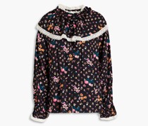 Mayla Hemd aus Webstoff mit floralem Print