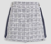 Shorts aus Tweed inRock-Optik