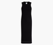Uma Midikeid aus geripptem Stretch-Jersey aus Bio-Baumwoe