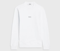 Sweatshirt aus Baumwollfrottee mit Logoprint S