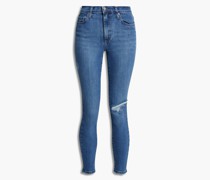 Cult hoch sitzende Skinny Jeans inDistressed-Optik 23