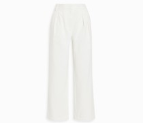 Stella hoch sitzende Jeans mit weitem Bein und Falten