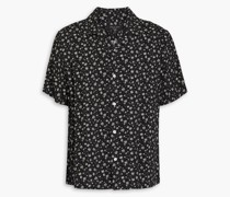 Avery Hemd aus Twill mit floralem Print S