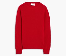 Pullover aus gebürsteter Wolle M