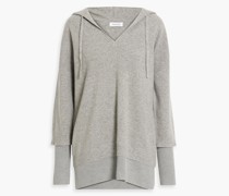 Kaschmirpullover mit Kapuze