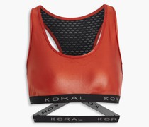 Romance Infinity Sport-BH aus Stretch-Material mit Jacquard-Einsätzen