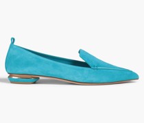 18mm Beya Loafers aus Veloursleder