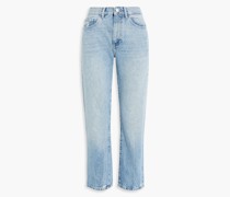 Emilie hoch sitzende Cropped Jeans mit geradem Bein 23