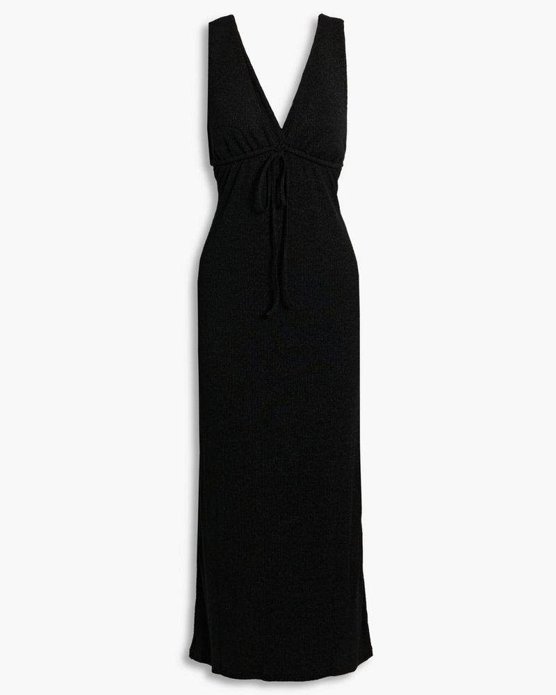 Walter Baker Damen Carmen Midikleid aus geripptem Jersey