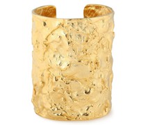 Madelina hammered 24-karat gold-plated cuff