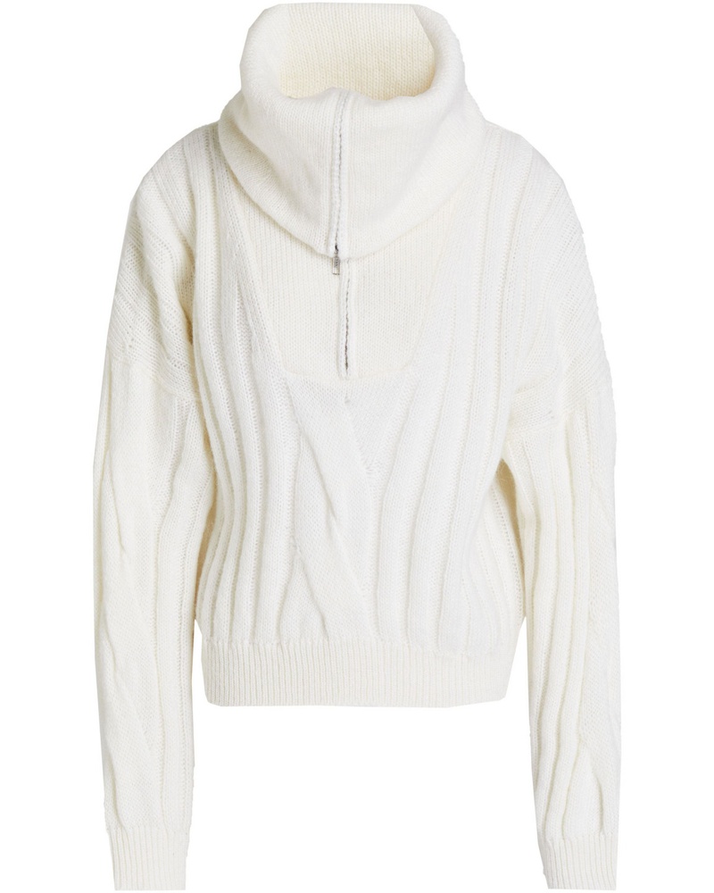 Rodebjer Damen Rollkragenpullover aus Rippstrick