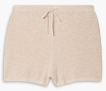 Weslin Shorts aus einer gerippten Baumwollmischung