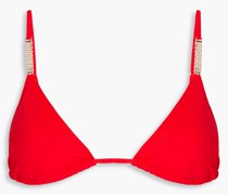 Maldives Triangel-Bikini-Oberteil mit Verzierung