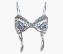 Laramie Kandie Bustier aus Webstoff mit Print