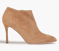 Ankle Boots aus Veloursleder