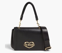 Schultertasche aus Kunstleder