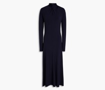 Lucille Midikleid aus Stretch-Jersey mit Twist-Detail an der Vorderseite S