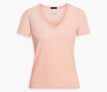T-Shirt aus Baumwoll-Jersey mit Farbverlauf