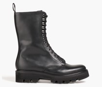 Mavis Combat Boots aus Leder