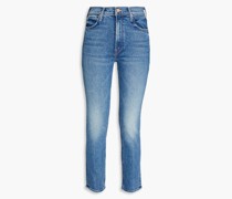 Mid Rise Dazzler halbhohe Cropped Jeans mit schmalem Bein 23