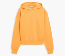 Hoodie au Baumwollfrottee mit Print