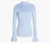 Ripptrickpullover mit Cut-out