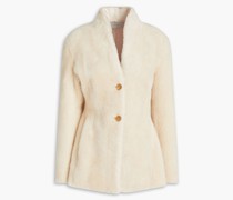 Jacke aus Shearling-Imitat S