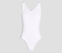 Body aus geripptem Jersey
