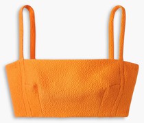 Fabiola Bustier aus Cloqué