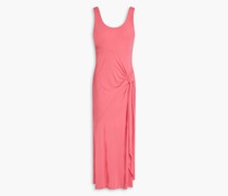 Vera Midikleid aus Jersey mit Knotendetail
