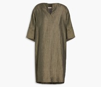 Kleid aus einer Leinenmischung