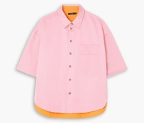 Hemd aus Twill aus einer Baumwollmischung 0