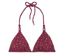 Lola Triangel-Bikini-Oberteil mit Polka-Dots