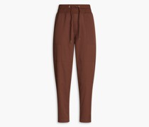 Karottenhose aus Webstoff