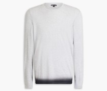 Kaschmirpullover mit Farbverlauf 1