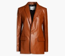Blazer aus Kunstleder