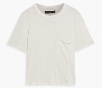 T-Shirt aus Jersey mit Fammgarneffekt