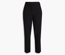 Karottenhose aus Stretch-Ponte