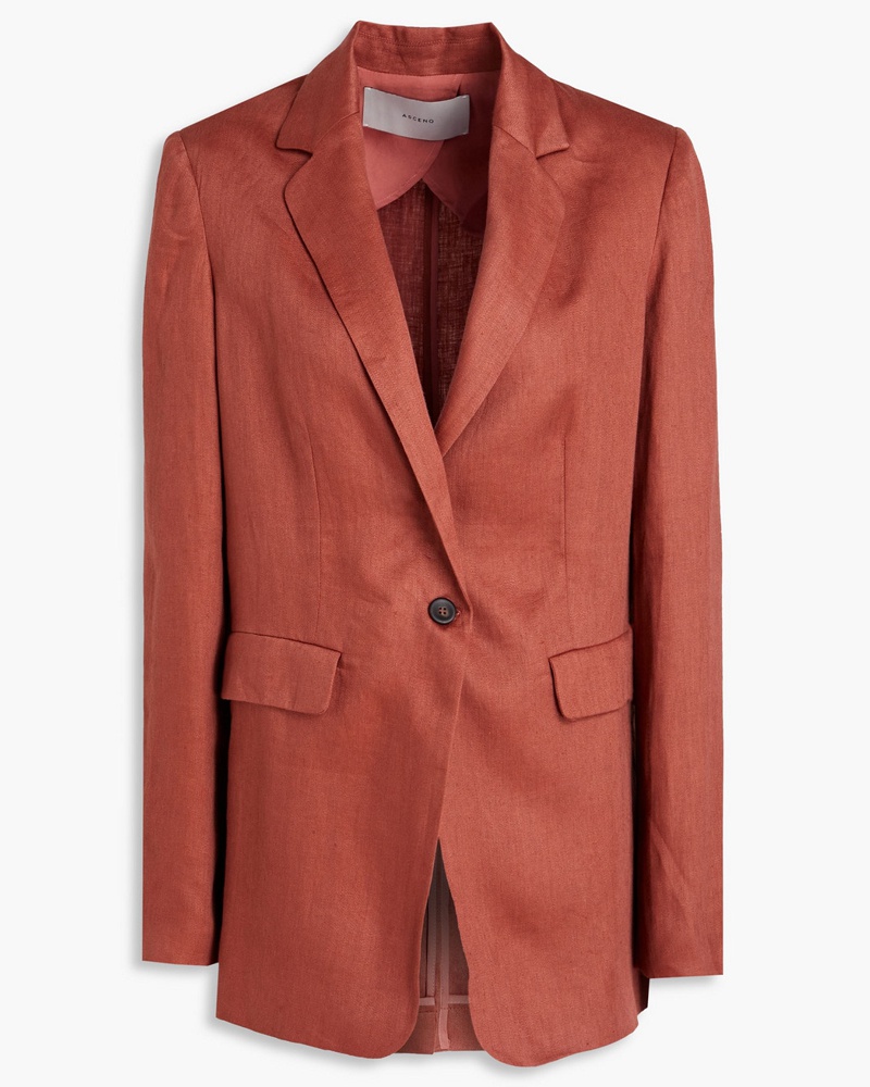 ASCENO Damen Azores Blazer aus Bioleinen S