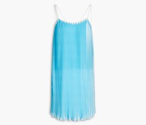Stella Minikleid aus plissiertem Chiffon