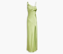 Ariah drapiertes Maxikleid aus Satin