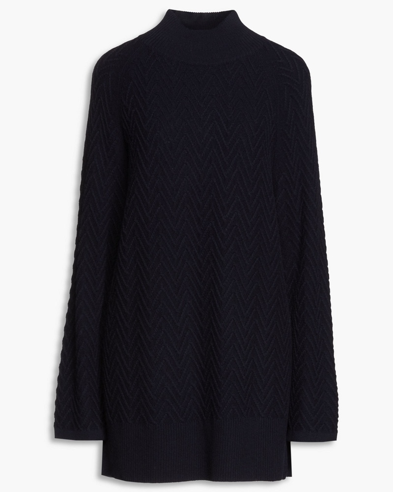 N.Peal Damen Rollkragenpullover aus Kaschmir mit Stickereien